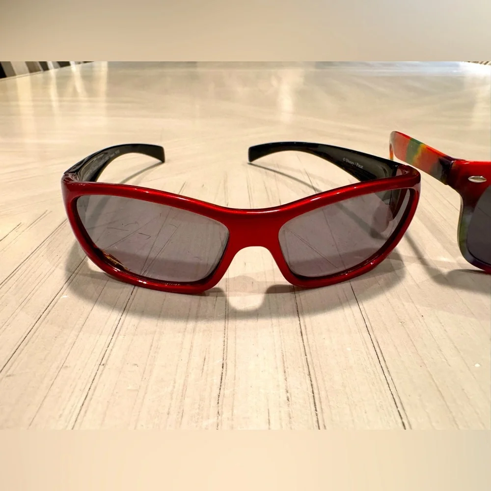 Sunglasses Bundle for Toddlers– Disney Cars & Tie-Dye – UVA/UVB Protection